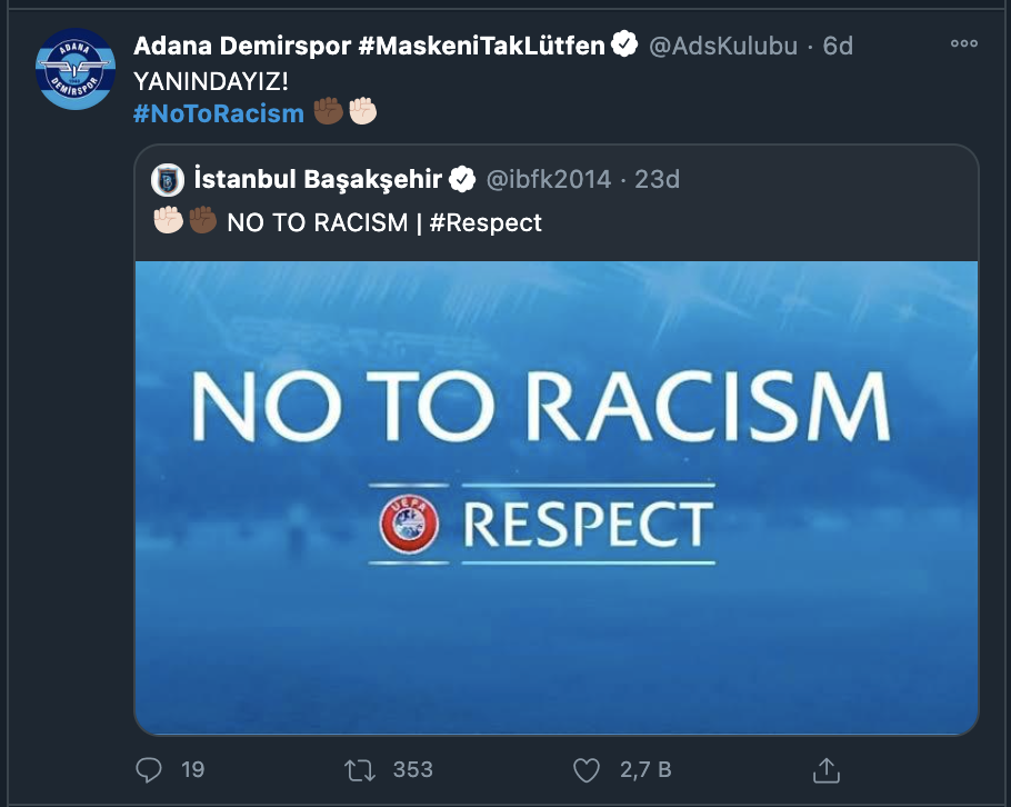 Türkiye ırkçılığa ve ırkçı hakeme tepki yağdırdı 18