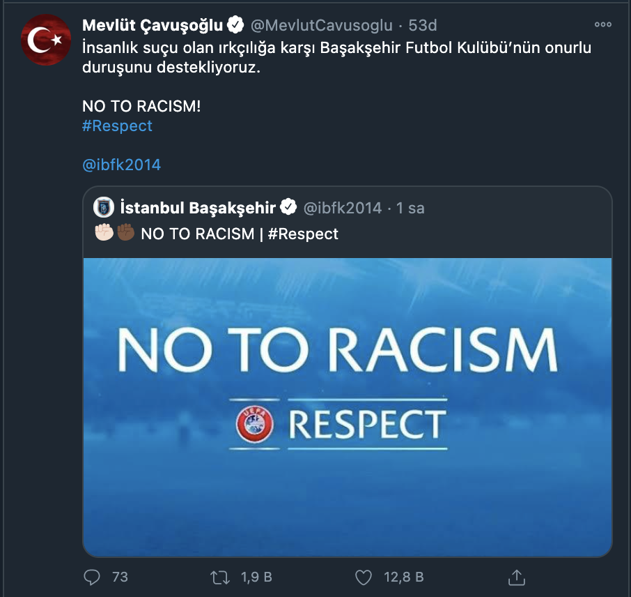 Türkiye ırkçılığa ve ırkçı hakeme tepki yağdırdı 6