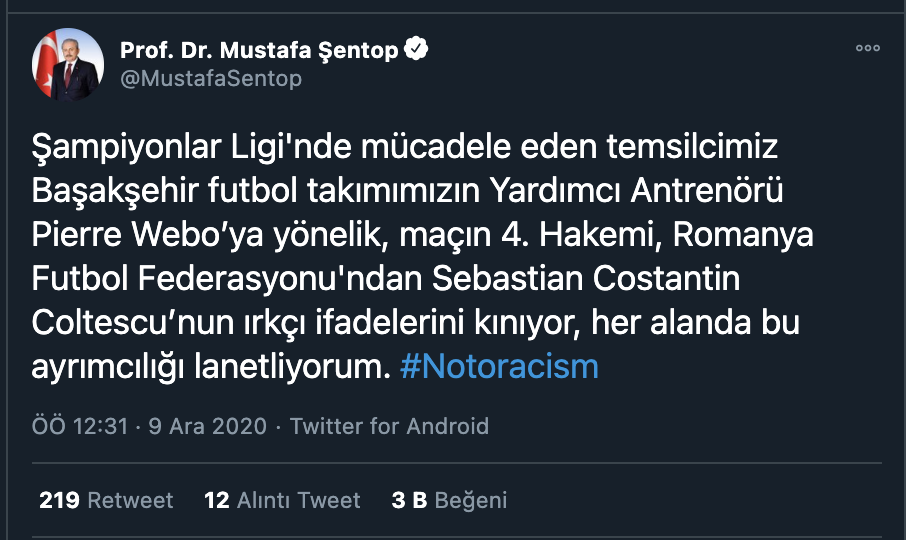 Türkiye ırkçılığa ve ırkçı hakeme tepki yağdırdı 2