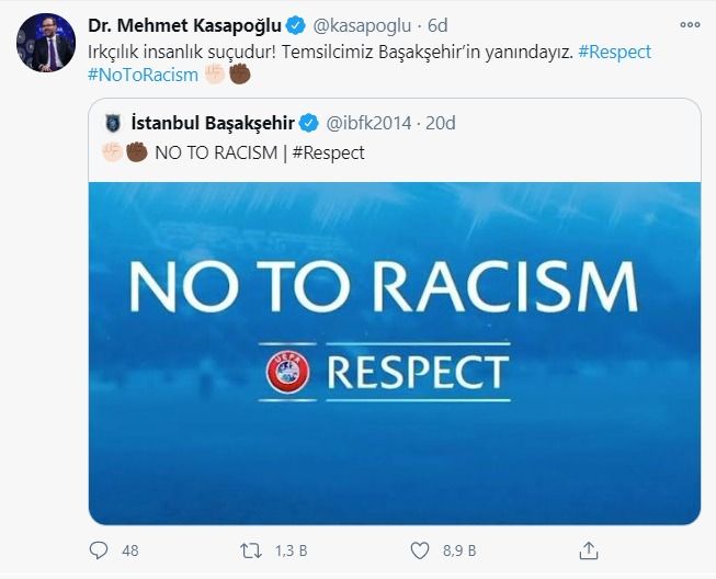 Türkiye ırkçılığa ve ırkçı hakeme tepki yağdırdı 5