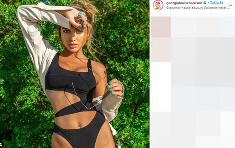'Aşk Adası' yıldızı Georgia Harrison, sevgilisini suçladı! 7