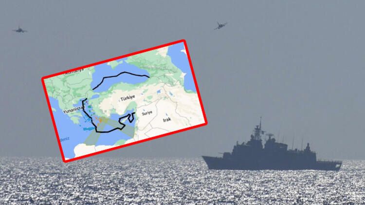 Yunanistan'ı çıldırtan harita 1