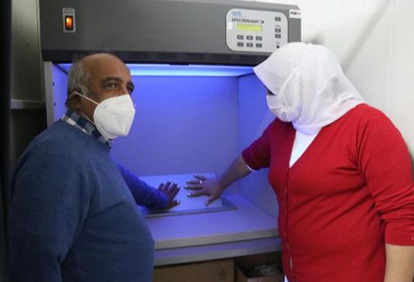 Tekstil işçileri virüsü makine ile tespit ettiklerini sandılar... 5