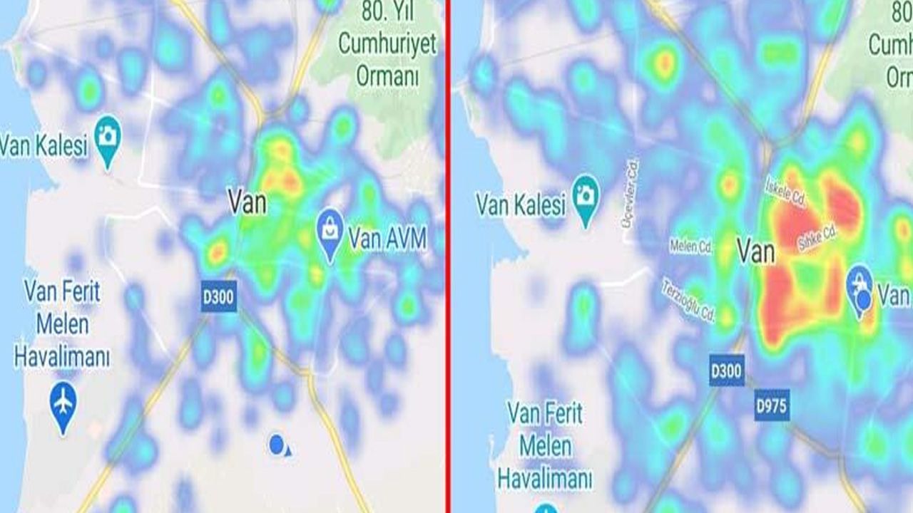 Van'da risk haritası kısıtlamalarla kırmızıdan yeşile döndü! 1