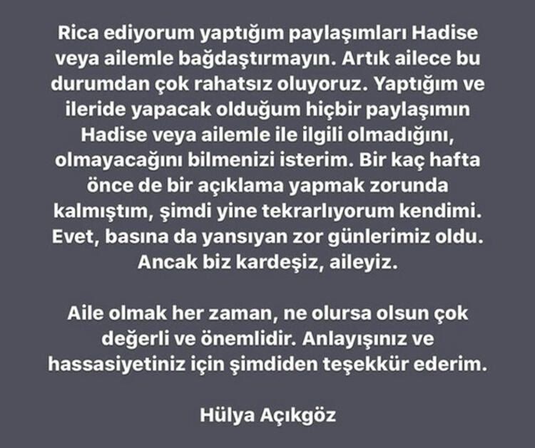 Hülya Açıkgöz'den flaş Hadise açıklaması! 4