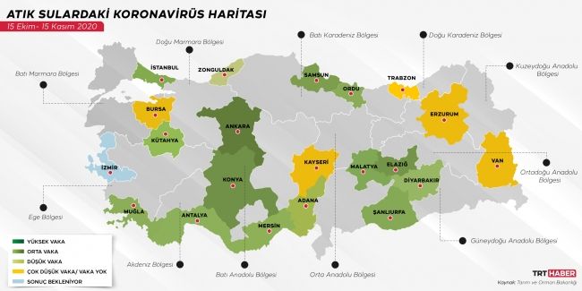 Atık sulardan korona haritası çizildi 7