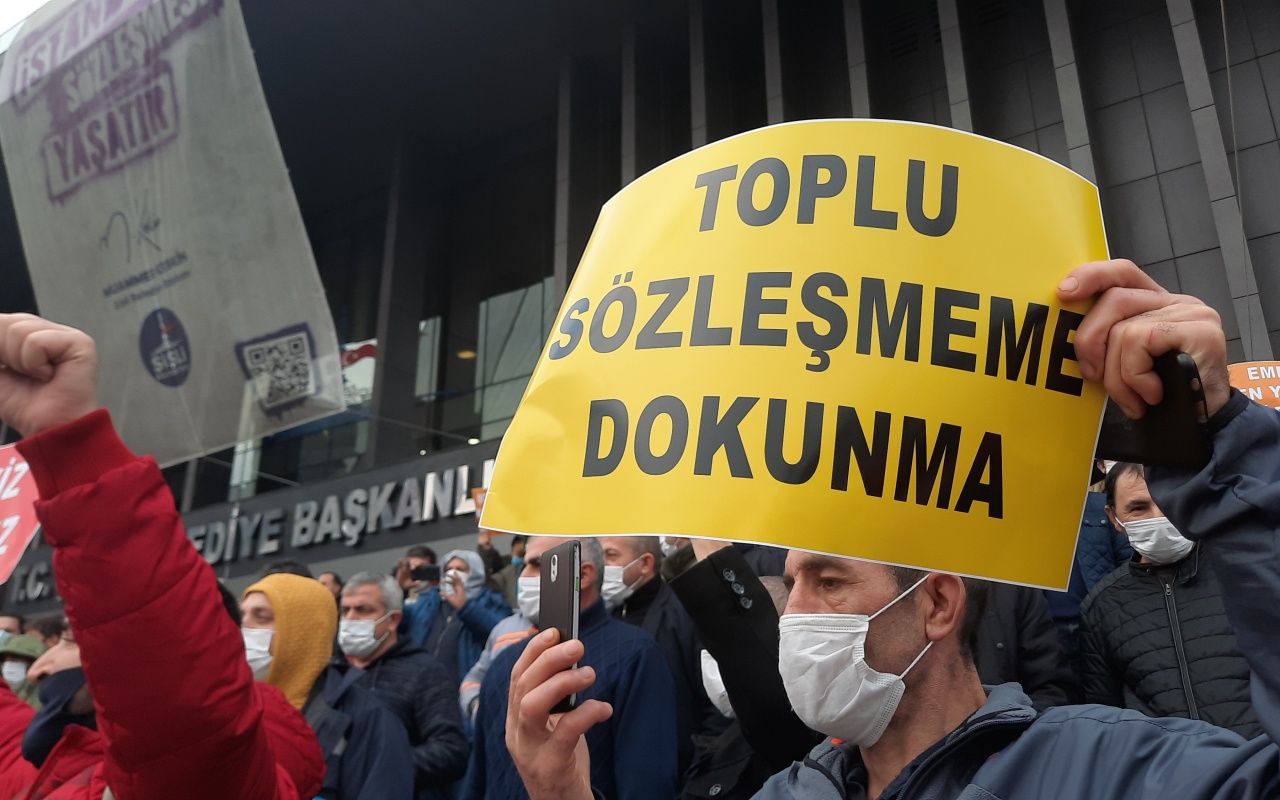 Şişli Belediyesi işçileri ayaklandı 5