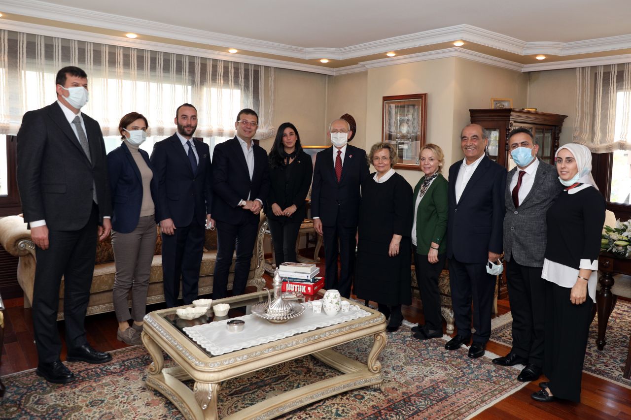 Kılıçdaroğlu, Seval Türkeş'i ziyaret etti 1
