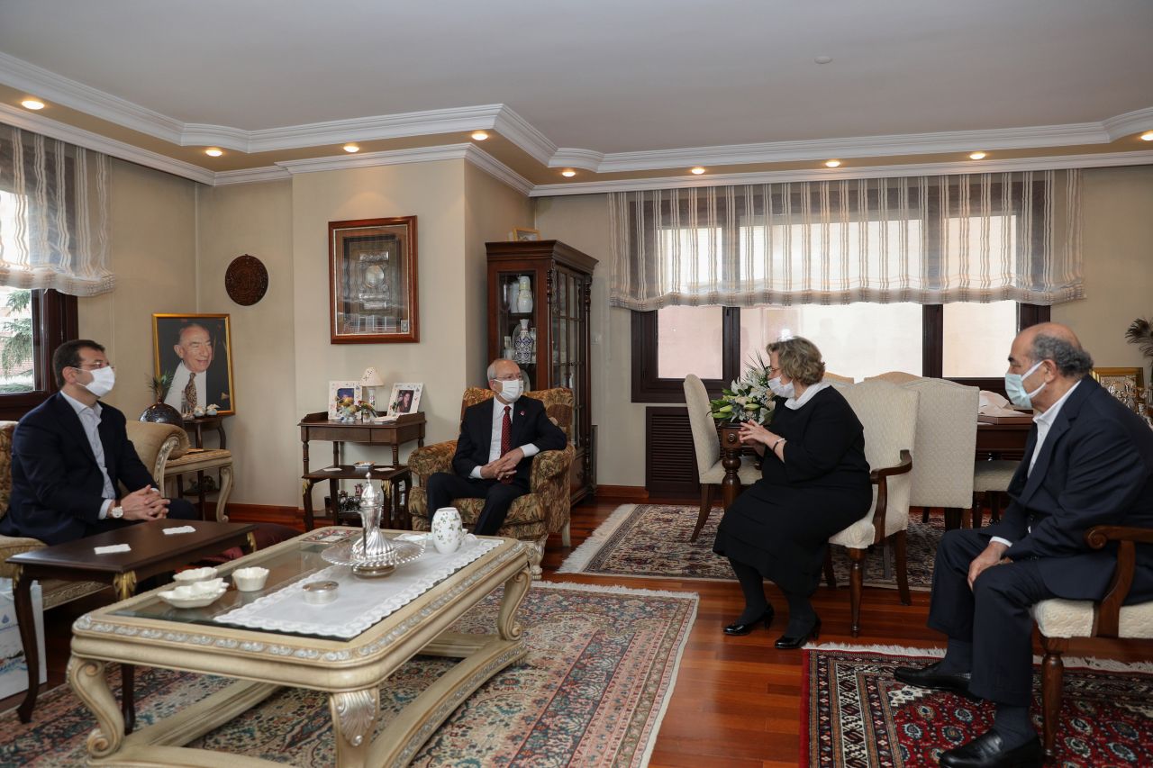 Kılıçdaroğlu, Seval Türkeş'i ziyaret etti 4