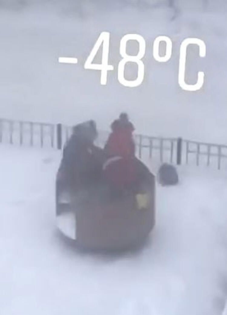 Termometreler eksi 48'i gördü 11