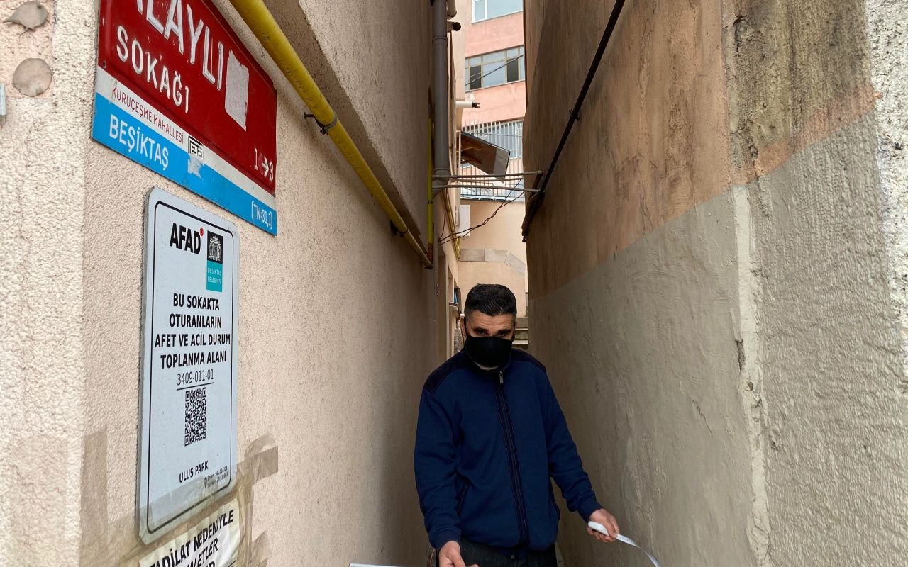İstanbul'un en dar sokağı: 89 santimetre 3