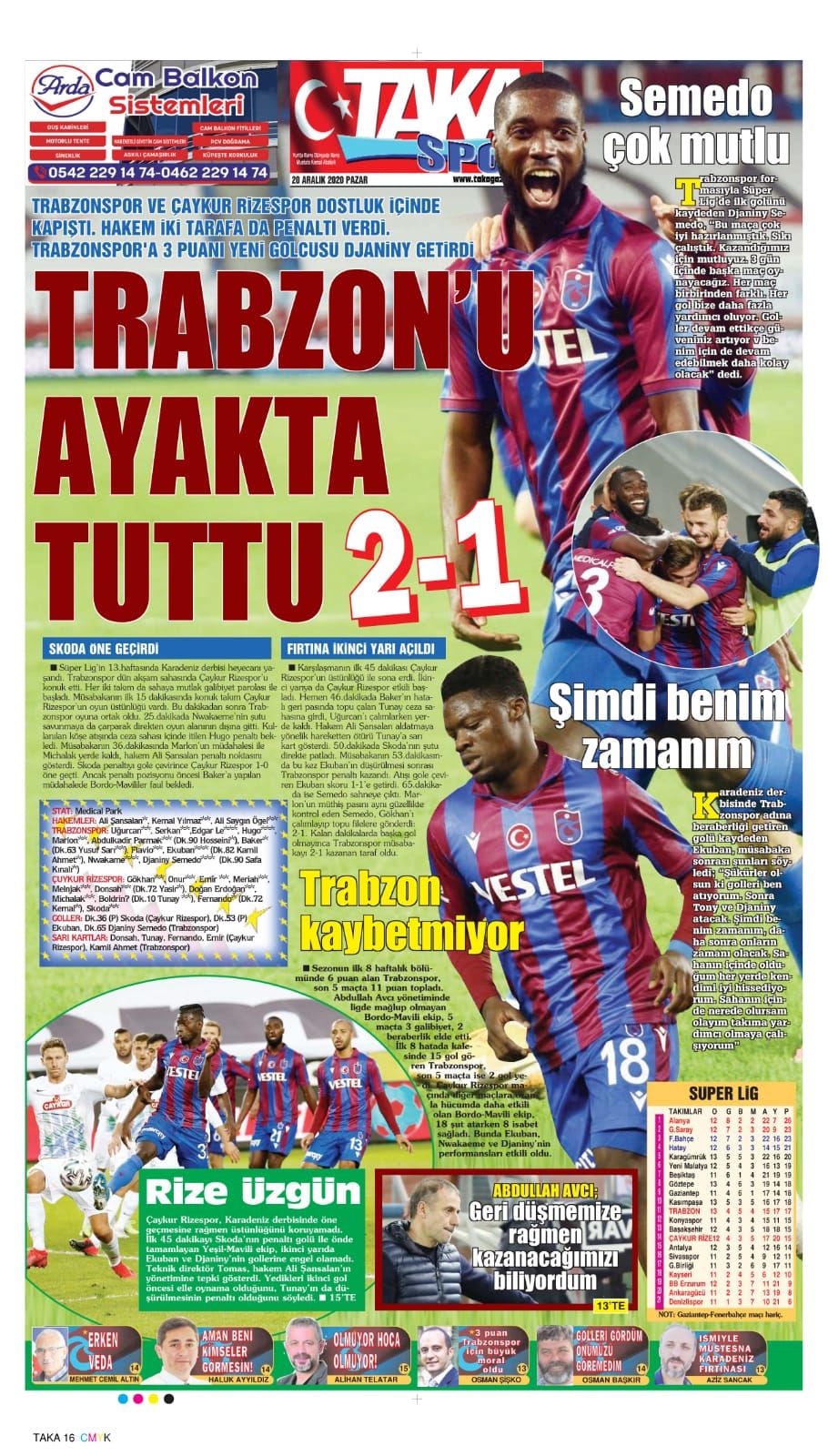 Trabzon basınında derbi başlıkları 4