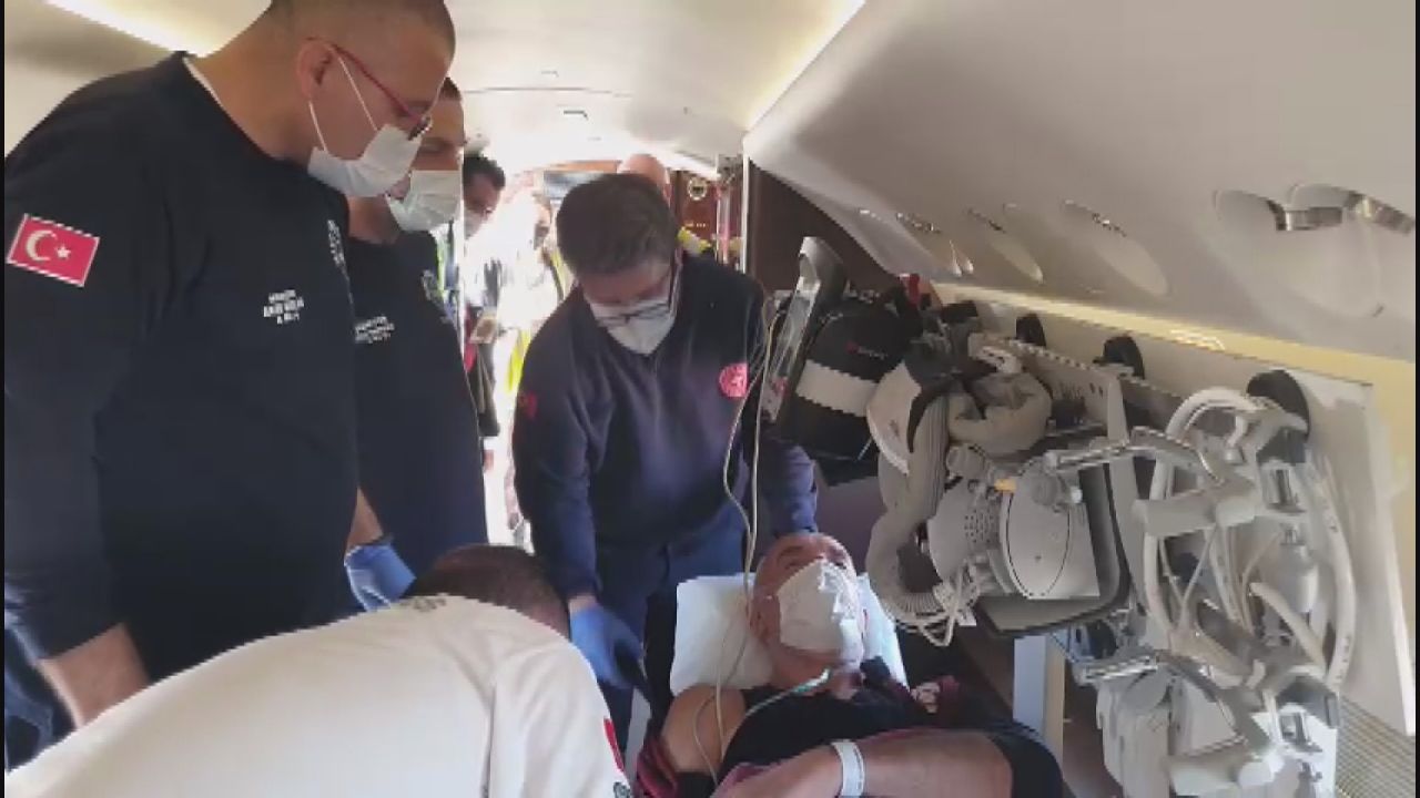 Erdoğan hocaya ambulans uçak gönderdi 3