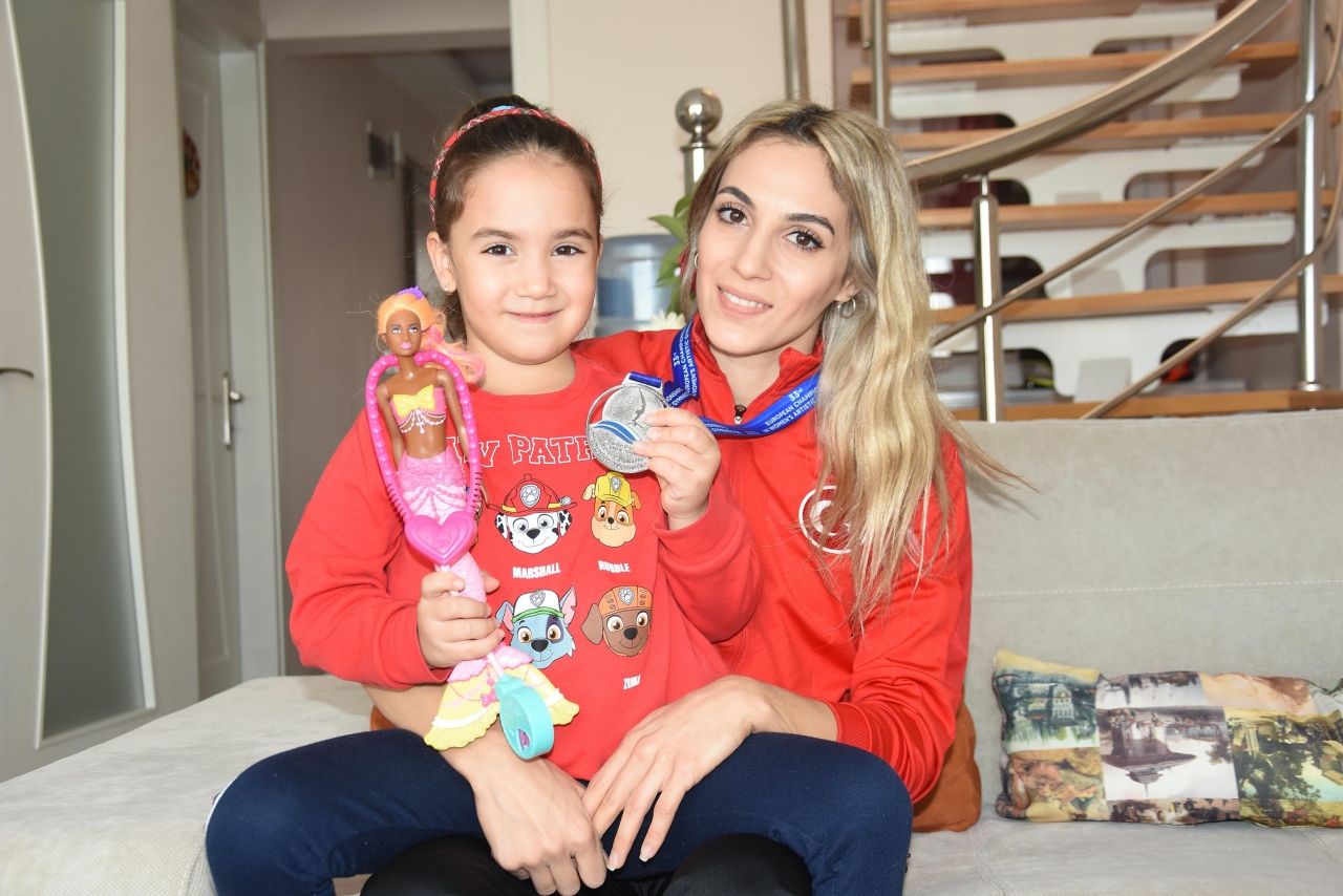 Türk sporunun örnek annesi Göksu Üçtaş Şanlı 4