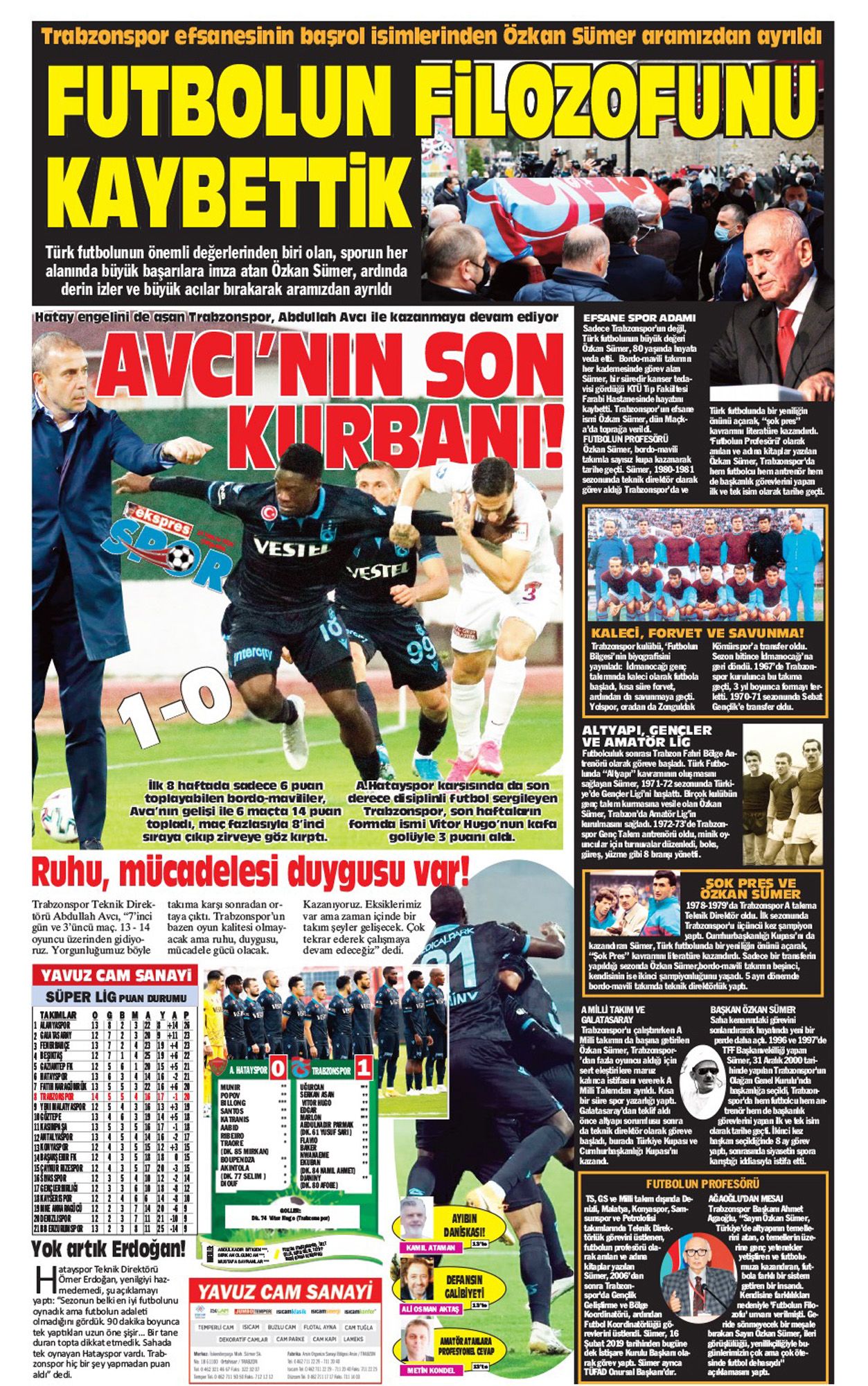 Trabzon yerel basınında Vitor Hugo coşkusu 3
