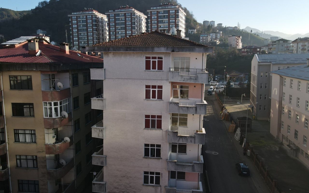 Rize'nin 'Pisa Kuleleri' boşaltılıyor 6