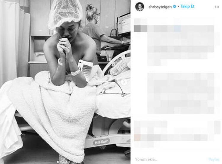 Ünlü model Chrissy Teigen hayata döndü! 8