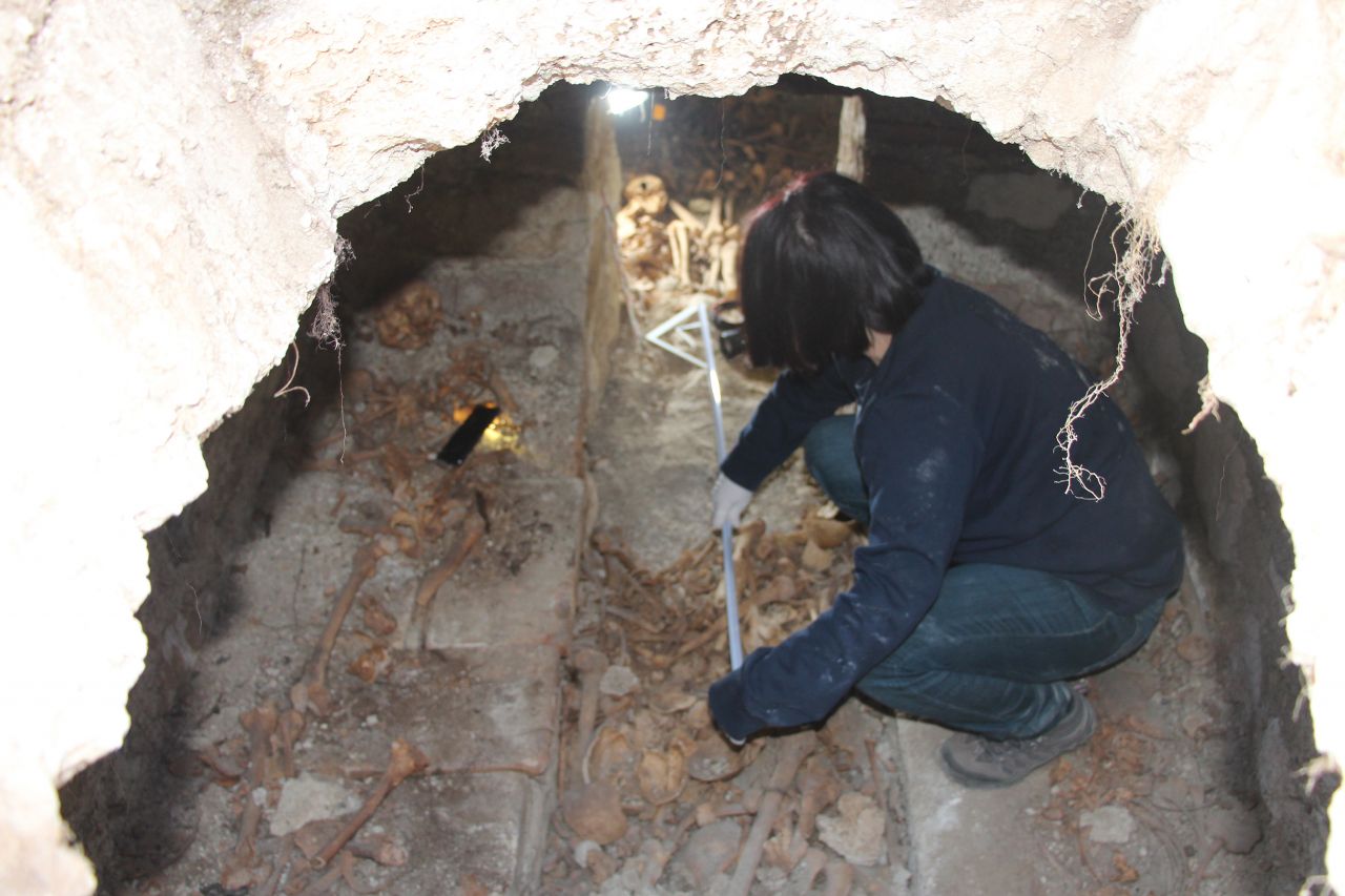 Tokat'ta Roma dönemine ait olduğu tahmin edilen toplu mezar bulundu 2