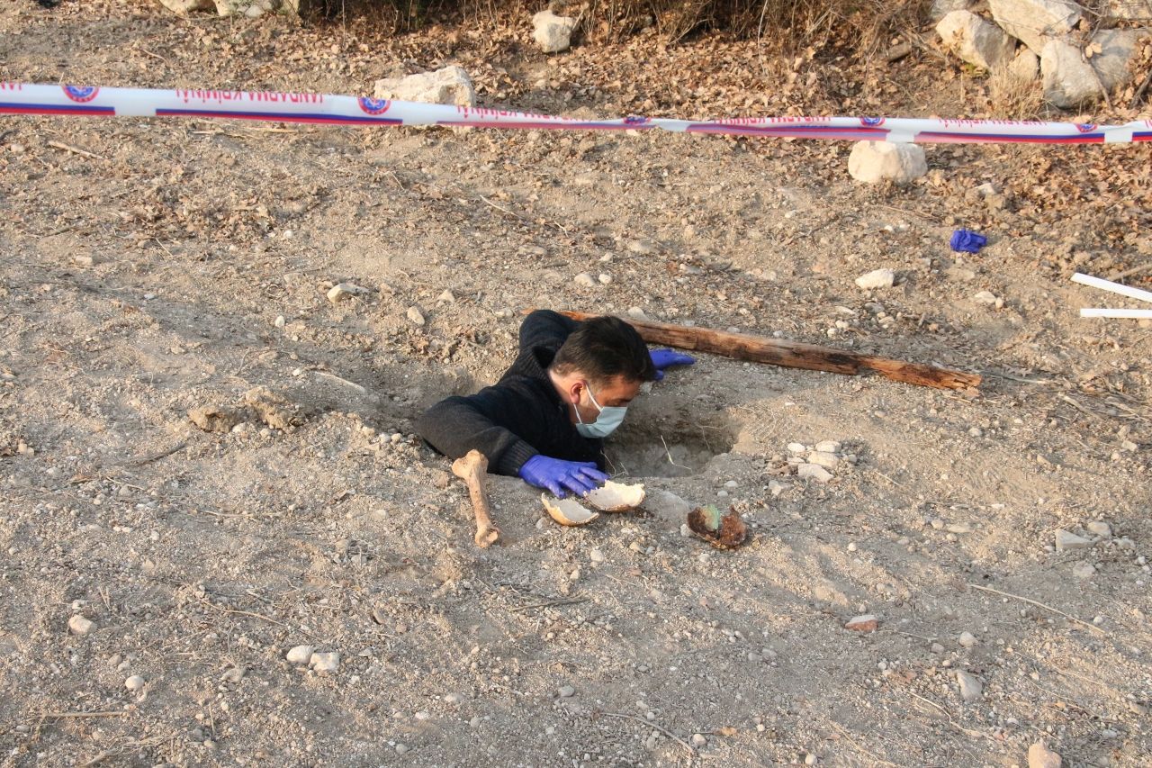 Tokat'ta Roma dönemine ait olduğu tahmin edilen toplu mezar bulundu 4