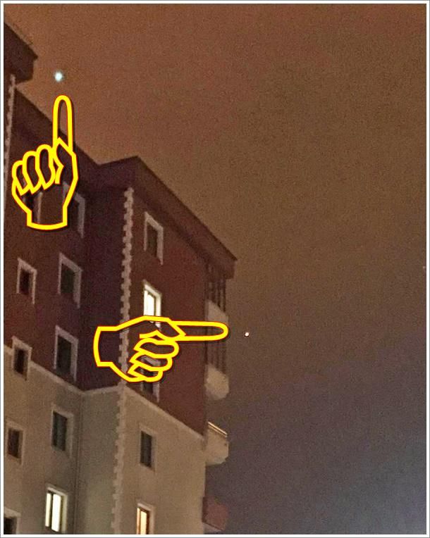 İstanbul'un üzerinden 2 UFO geçti 7