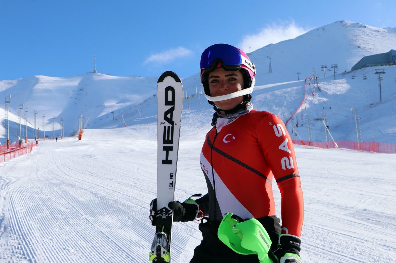 Palandöken'de kısıtlamada sadece milli sporcular kayabildi 3