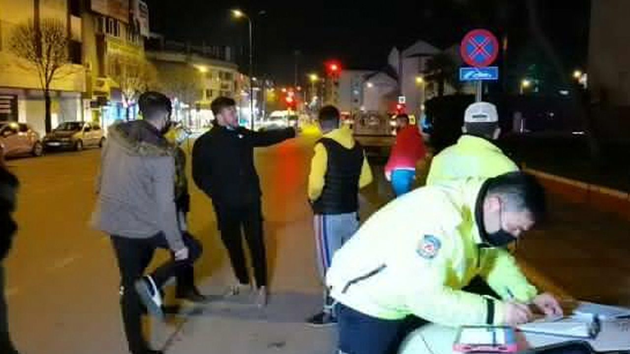 Polis ceza kesti... 'Burada gözünüzün önünde drift atacağım' dedi! 1
