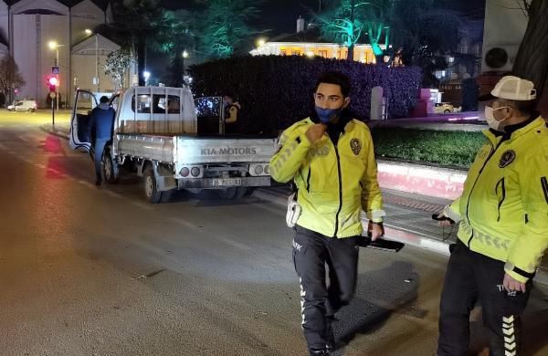 Polis ceza kesti... 'Burada gözünüzün önünde drift atacağım' dedi! 2