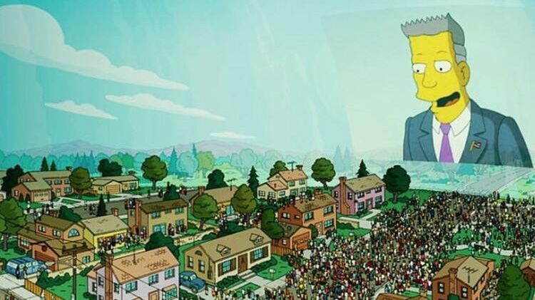 Simpsonlar yine bildi! ABD'deki kanlı baskın sonrası dünyayı şaşkına çeviren olay... 11