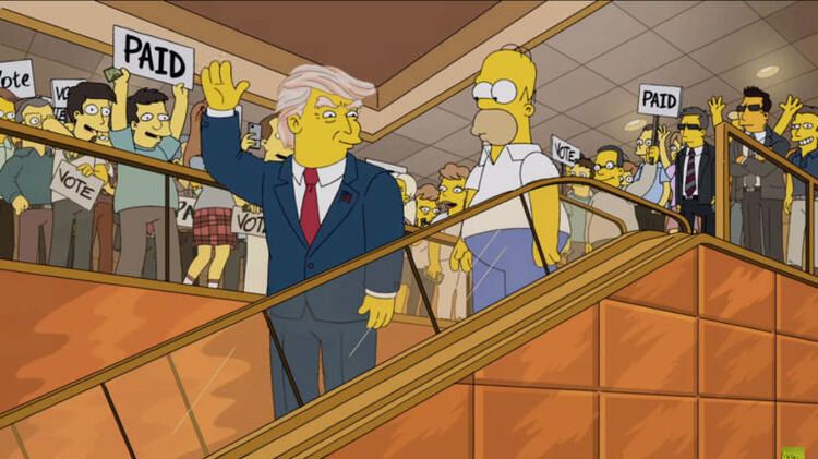 Simpsonlar yine bildi! ABD'deki kanlı baskın sonrası dünyayı şaşkına çeviren olay... 15
