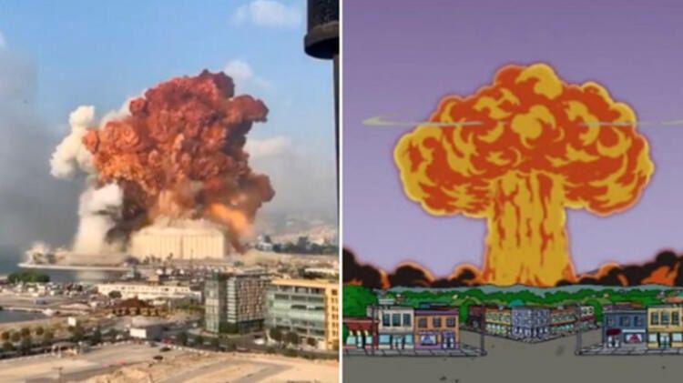 Simpsonlar yine bildi! ABD'deki kanlı baskın sonrası dünyayı şaşkına çeviren olay... 16