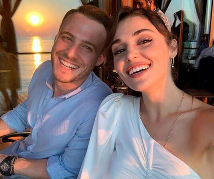 Kerem Bürsin'in Hande Erçel mesajına yorum yağdı! 2