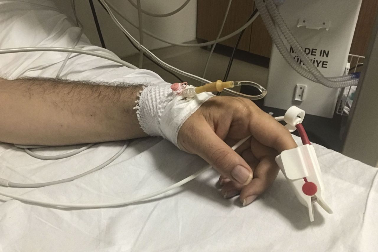 26 günlük Kovid işkencesini fotoğraflarla anlattı 5