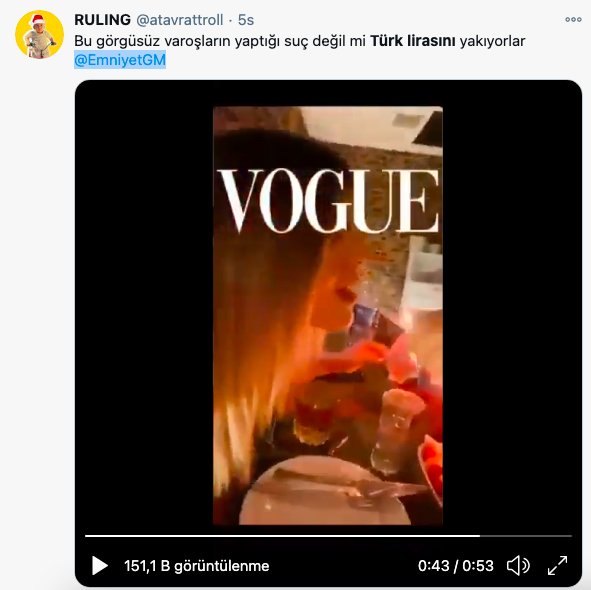 200 TL'yi ateşe verip sigara yaktılar 7