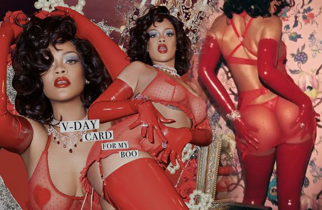 Kendi iç çamaşır markasının tanıtımını yapan Rihanna izleyenleri büyüledi! 6