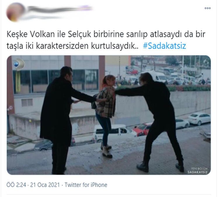'Sadakatsiz'in final sahnesi nefesleri kesti! 7