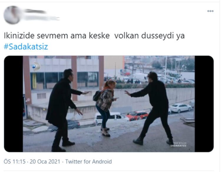 'Sadakatsiz'in final sahnesi nefesleri kesti! 9