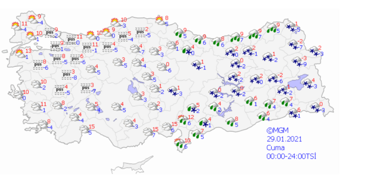 Kar ve sağanak yağış yeniden geliyor 6