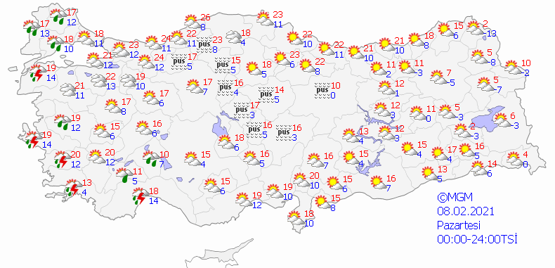 Yağışlı hava yeniden geliyor 7