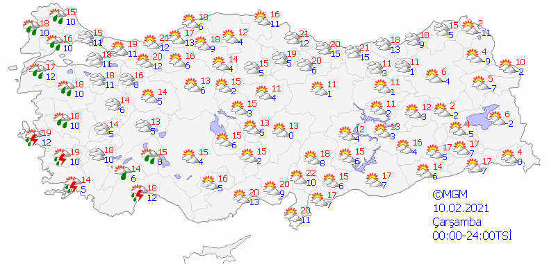Yağışlı hava yeniden geliyor 9