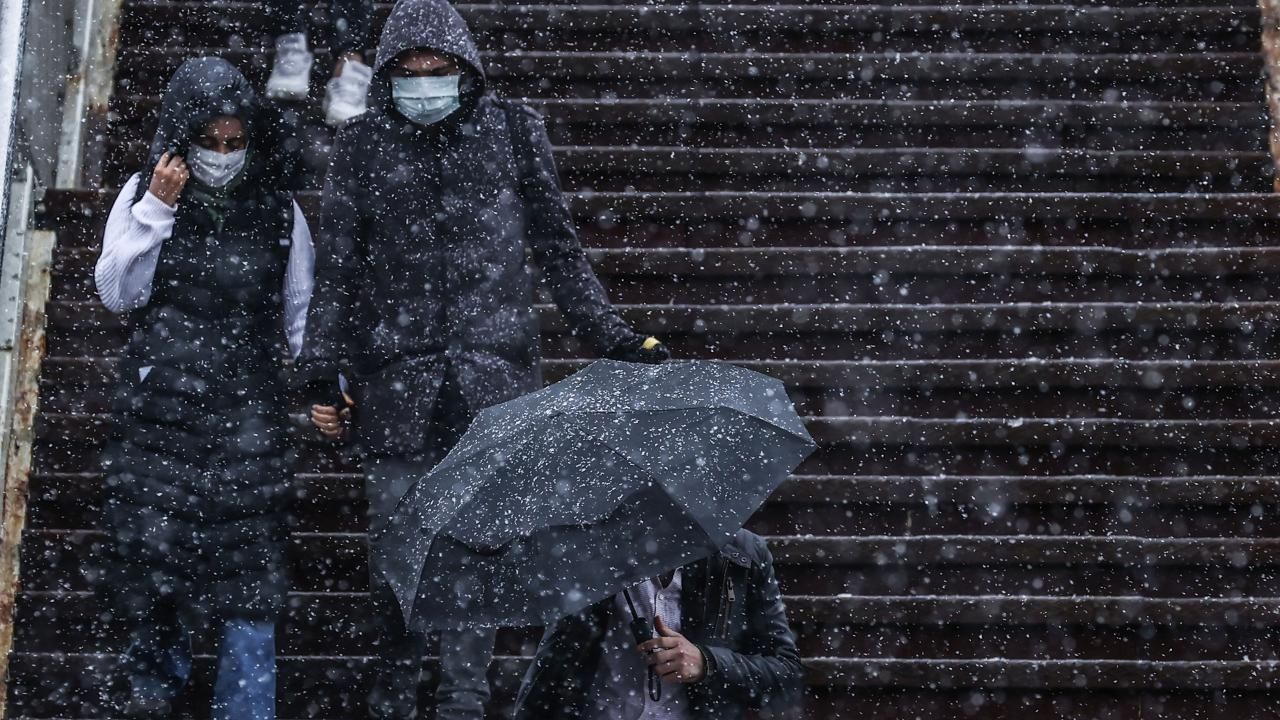 İstanbul ve Ankara'ya kar geri geliyor! 21