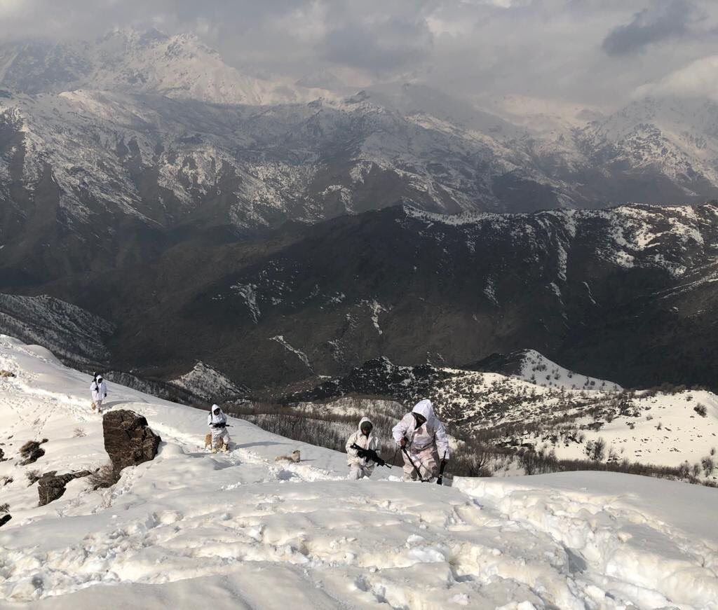 PKK'nın gizli toplantı merkezi dahil 50 hedef vuruldu 18
