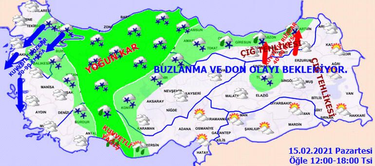 "Bugünkü yağış biraz daha farklı olacak" 5