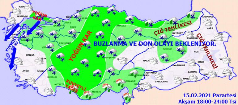 "Bugünkü yağış biraz daha farklı olacak" 6