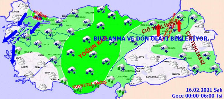 "Bugünkü yağış biraz daha farklı olacak" 7