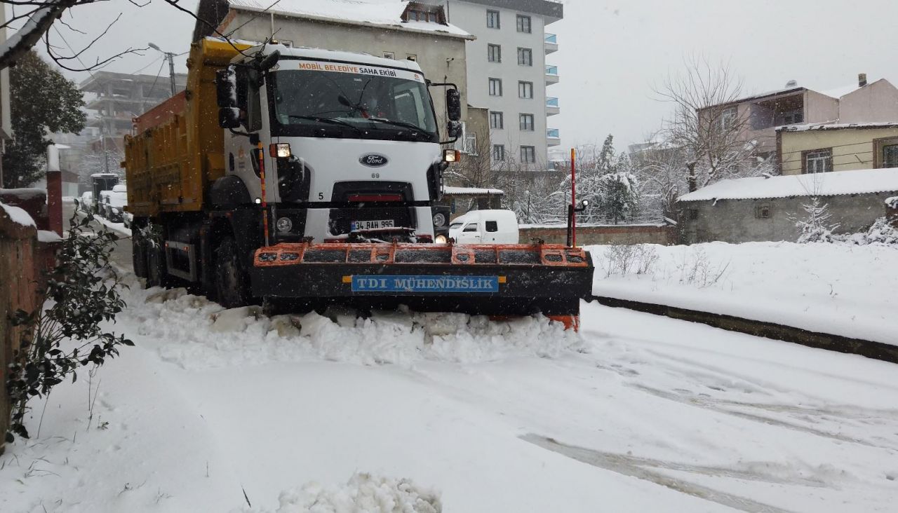 Kış çalışmaları aralıksız devam ediyor 10