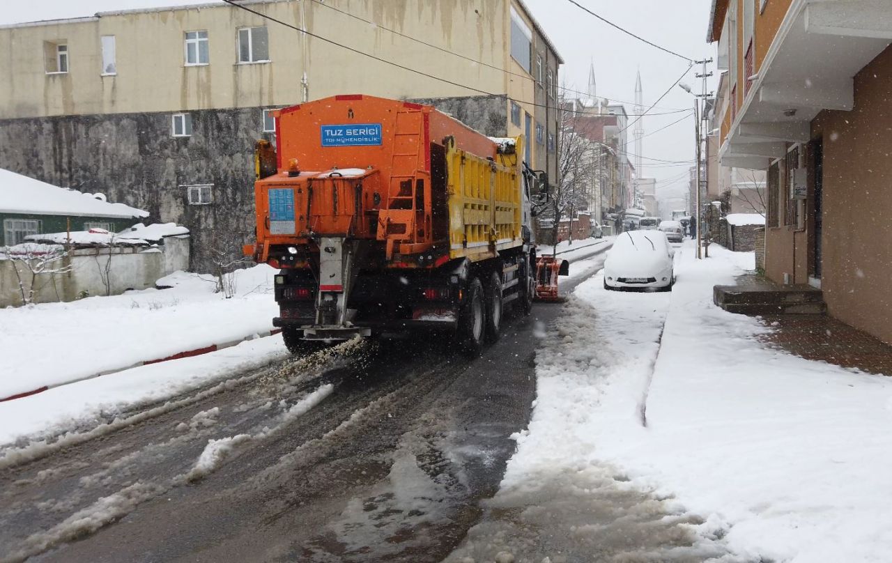 Kış çalışmaları aralıksız devam ediyor 12