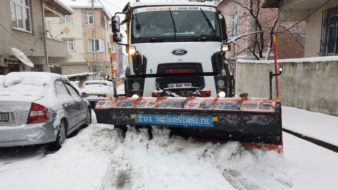 Kış çalışmaları aralıksız devam ediyor 8