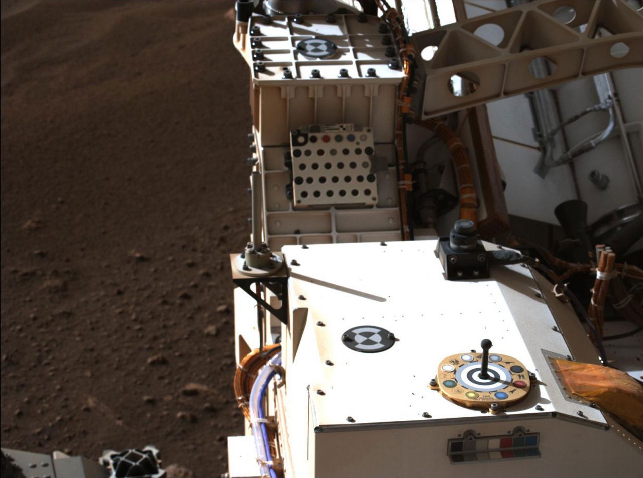 NASA Mars'a iniş görüntülerini paylaştı 1