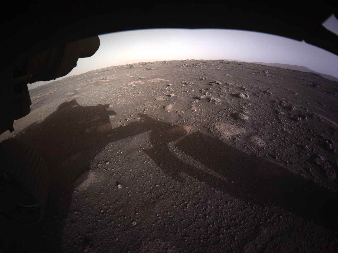 NASA Mars'a iniş görüntülerini paylaştı 4