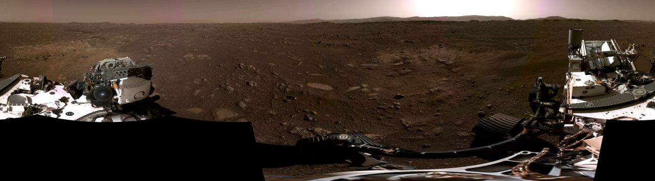 NASA Mars'a iniş görüntülerini paylaştı 7